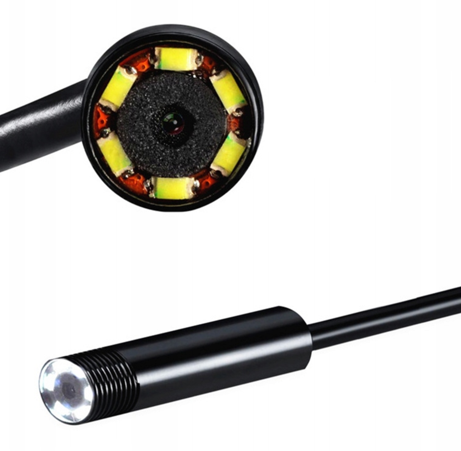 Mini camera endoscopica 6 led, Zola®, 10 m, IP67, 3.5x0.55 cm, neagra Mini camera endoscopica 6 led, Zola®, 10 m, IP67, 3.5x0.55 cm, neagra